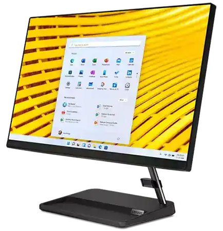 レノボ・ジャパン F0GH0188JP [Lenovo IdeaCentre AIO 370i(i5-13420H/16GB/SSD512GB/DVD±RW/W11H/H&B/23.8/ブラック)]