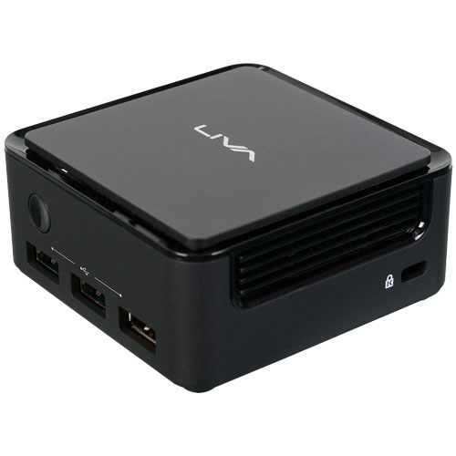 ECS LIVAQ3D-4/64-W10IoT(N4500) [超小型PC Celeron N4500 (2C2T)/メモリ4GB/eMMC 64GB/Wi-Fi 5/Win 10 IoT]