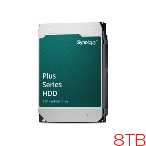 Synology HAT3310-8T [8TB HDD Plusシリーズ 3.5インチ SATA 6G 5400rpm 256MB CMR 3年保証]