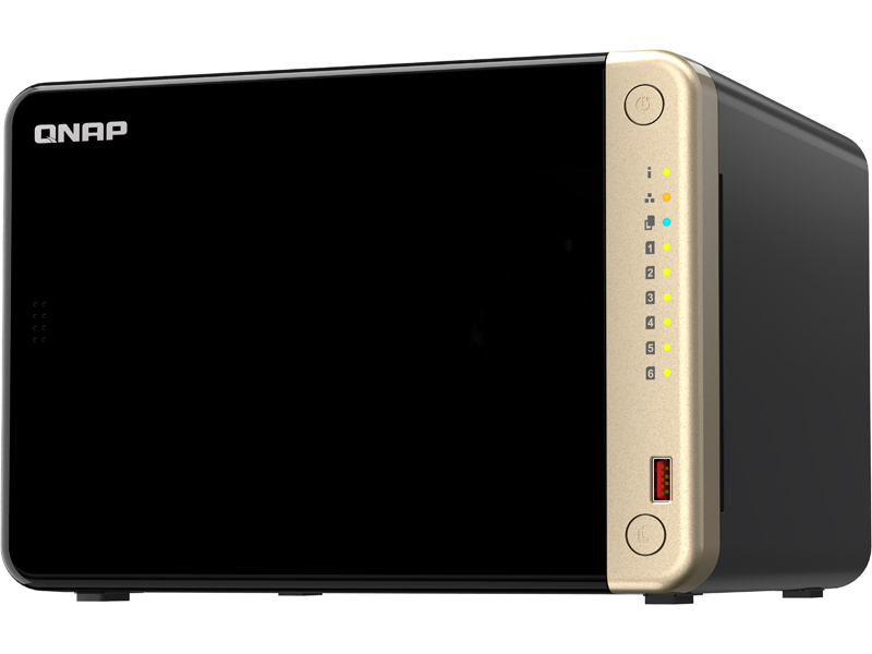 QNAP QNAP NAS TS-664-8G/F [TS-664 単体 メモリー 8GB]