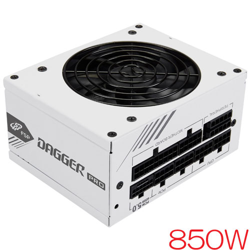 FSP SDA2-850 Gen5.W [ATX3.0電源 80PLUS GOLD認証 DAGGER PRO ATX3.0(PCIe5.0) 850W White]