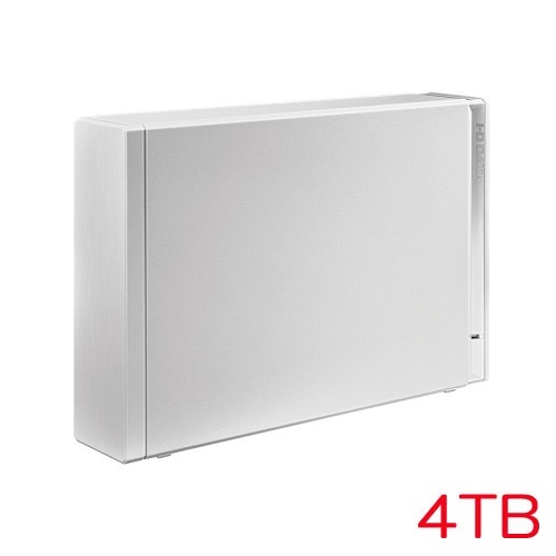 HDD-UT4WB [テレビ録画&パソコン両対応 外付けHDD 4TB ホワイト]