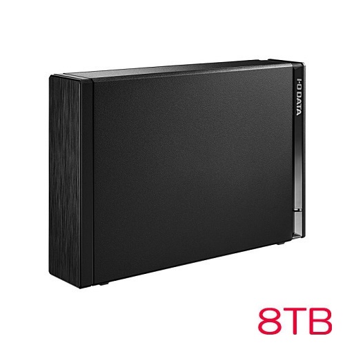 HDD-UT8KB [テレビ録画&パソコン両対応 外付けHDD 8TB ブラック]