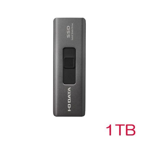 アイ・オー・データ SSPE-USC SSPE-USC1B [USB-A&USB-C(R)コネクター搭載 スティックSSD 1TB]