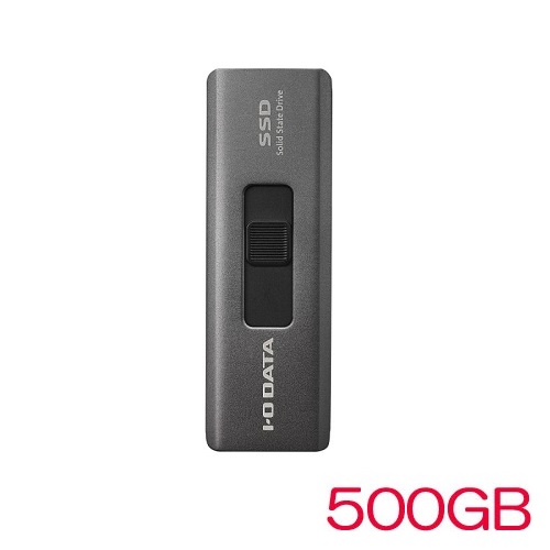 アイ・オー・データ SSPE-USC SSPE-USC500B [USB-A&USB-C(R)コネクター搭載 スティックSSD 500GB]