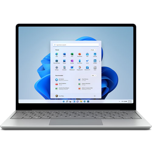 L1D-00017 [Surface Laptop Go 2 (i5-1135G7/4GB/SSD128GB/Win10Pro64/Officeなし/12.4型/プラチナ)]