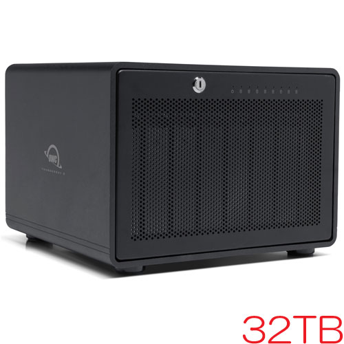 OWC OWCTB38SRT032 [32TB (8 x 4TB) 外付HDD OWC ThunderBay 8 with SoftRAID Thunderbolt 3接続 3年保証]