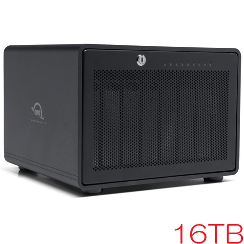 OWC OWCTB38SRT016 [16TB (8 x 2TB) 外付HDD OWC ThunderBay 8 with SoftRAID Thunderbolt 3接続 3年保証]