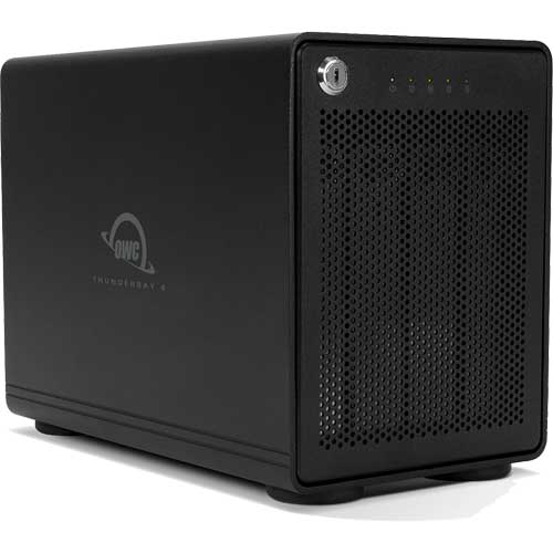 OWC OWCTB3SRKIT0GB [4ベイ HDDエンクロージャ OWC ThunderBay 4 with SoftRAID Thunderbolt 3接続 1年保証]