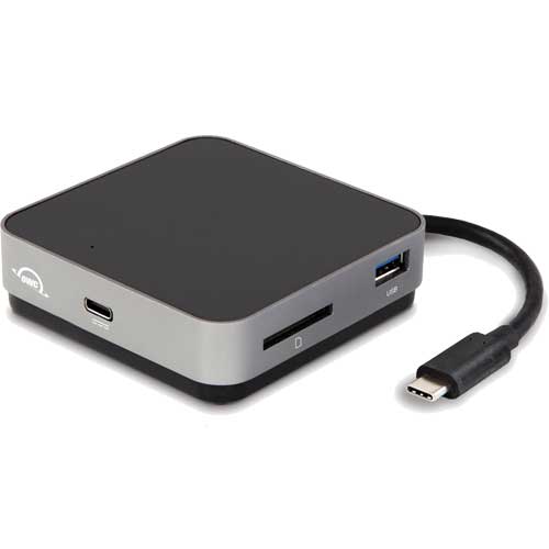 OWC OWCTCDK5P2SG [USB-C Travel Dock (USB PD (最大100W)、USB-A x 2、HDMI、SD (UHS-II)) 2年保証]