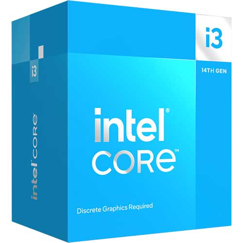 インテル BX8071514100F [Core i3 14100F (4 Pコア 3.50GHz + 0 Eコア、12M Cache、PBP58W、LGA1700)]