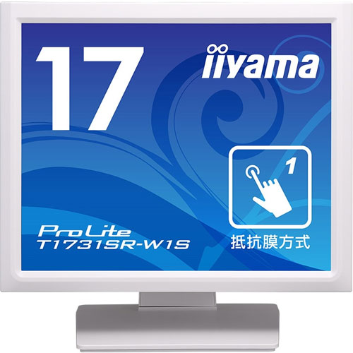 イーヤマ ProLite T1731SR-W1S [タッチパネル液晶ディスプレイ 17型/1280x1024/ホワイト]