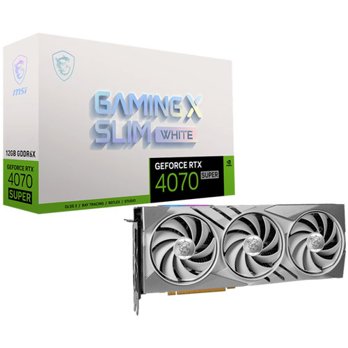 GeForce RTX 4070 SUPER 12G GAMING X SLIM WHITE_画像6