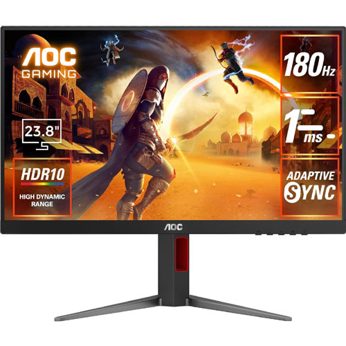 AOC AGON 24G4/11 [23.8型ゲーミング液晶ディスプレイ/1920×1080/HDMI、DisplayPort/ブラック]