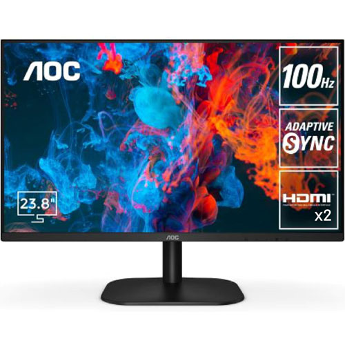 AOC 24B2H2/11 [23.8型ワイド液晶ディスプレイ 23.8型/1920×1080/HDMI/ブラック/スピーカー：なし]