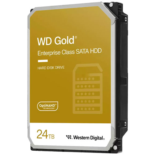 ウエスタンデジタル WD241KRYZ [WD Gold (24TB 3.5インチ SATA 6G 7200rpm 512MB CMR)]