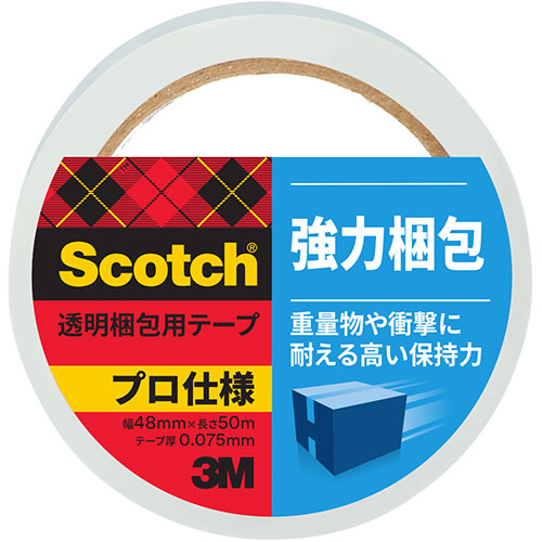 3M 3M-3850ASX5 [【5個セット】 Scotch スコッチ 透明梱包用テープ 強力梱包 3850ASX5]