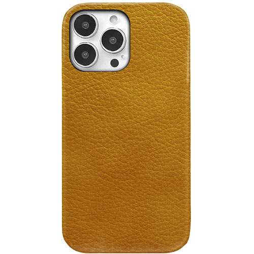 abbi SIGNATURE VINTAGE イタリアンレザー MagSafe対応バックカバー for iPhone 15 Pro タン ABS26189i15PR