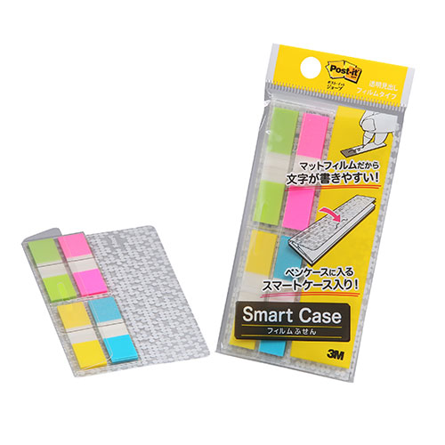 3M 【20個セット】 Post-it ポストイット ジョーブ 透明見出し スマートケース 3M-683-SC1X20