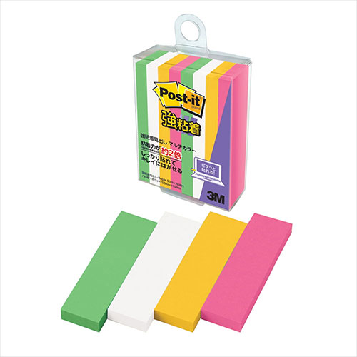 3M 【10個セット】 Post-it ポストイット 強粘着見出し マルチカラー8 3M-700SS-MC-8X10