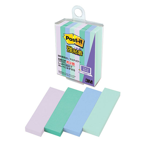 3M 【10個セット】 Post-it ポストイット 強粘着見出し マルチカラー2 3M-700SS-MC-2X10