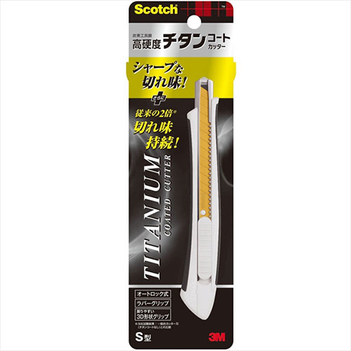 3M 【10個セット】 Scotch スコッチ チタンコートカッター S 3M-TI-CHSX10