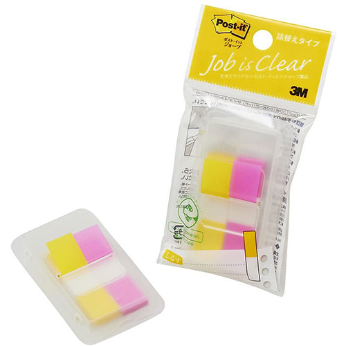 3M 【10個セット】 Post-it ポストイット フラッグ詰替タイプ ハーフ 3M-680DH-3X10