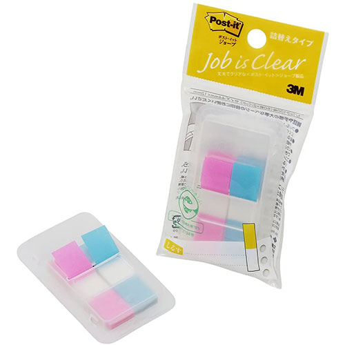 3M 【10個セット】 Post-it ポストイット フラッグ詰替タイプ ハーフ 3M-680DH-1X10