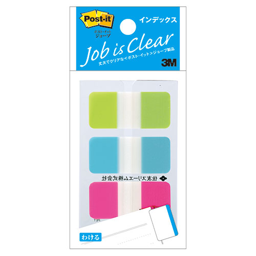 3M 【10個セット】 Post-it ポストイット ジョーブ インデックス 3M-682S-2X10