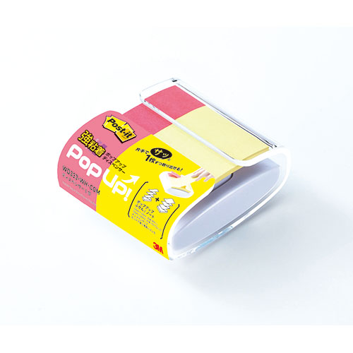 3M 【5個セット】 Post-it ポストイット 強粘着ポップアップ ディスペンサー コンビ 3M-WD333-WH-COMX5