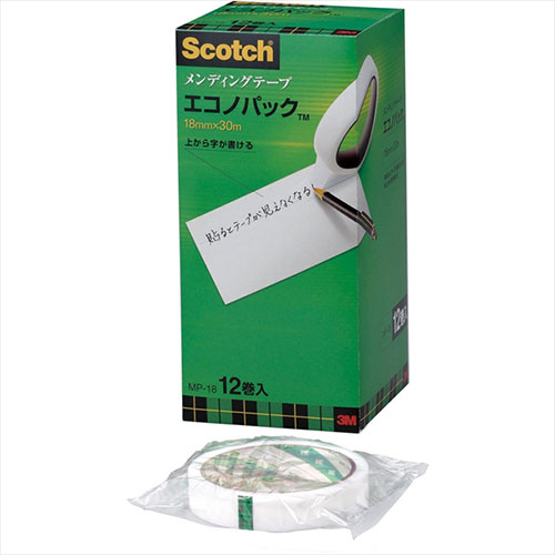 3M Scotch スコッチ メンディングテープエコノパック 18mm 3M-MP-18