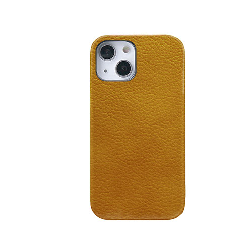 abbi SIGNATURE VINTAGE イタリアンレザーバックカバー for iPhone 14 タン 背面カバー型 ABS24055i14TN