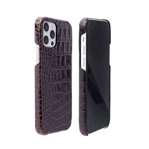 abbi SIGNATURE LIPARI イタリアンレザーバックカバー for iPhone 13 Pro ダークブラウン ABS21821i13PBR