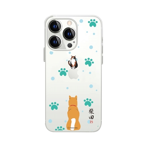 abbi FRIENDS しばたさんソフトクリアケース for iPhone 13 Pro ミヤケ思い ABF21757i13P