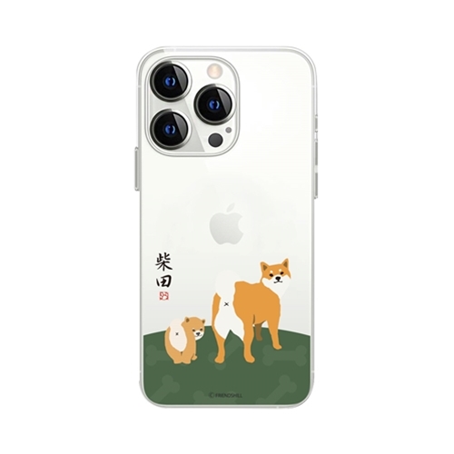 abbi FRIENDS しばたさんソフトクリアケース for iPhone 13 Pro パトロール ABF21758i13P