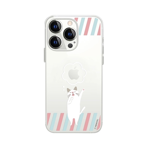 abbi FRIENDS ターチャンソフトクリアケース for iPhone 13 Pro 夢のなか ABF21766i13P