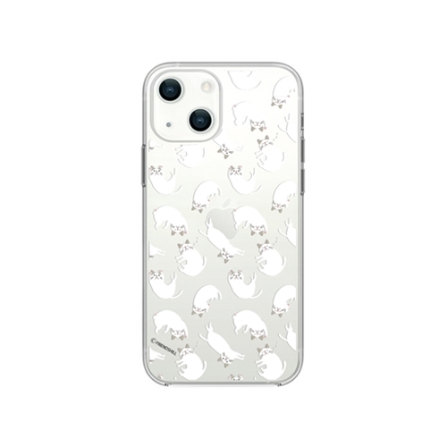 abbi FRIENDS ターチャンソフトクリアケース for iPhone 13 mini パターン ABF21715i13MN