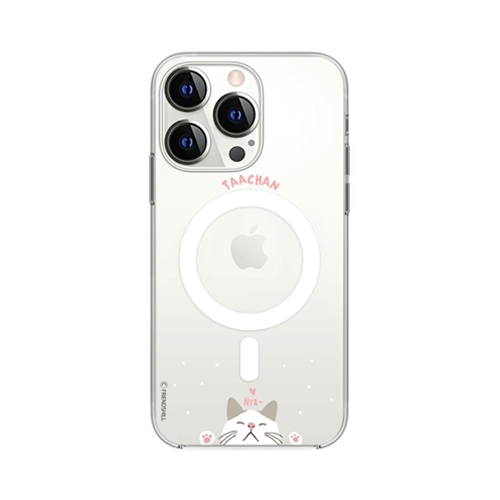 abbi FRIENDS ターチャンMagSafe対応クリアケース for iPhone 13 Pro スヤスヤ ABF21750i13P