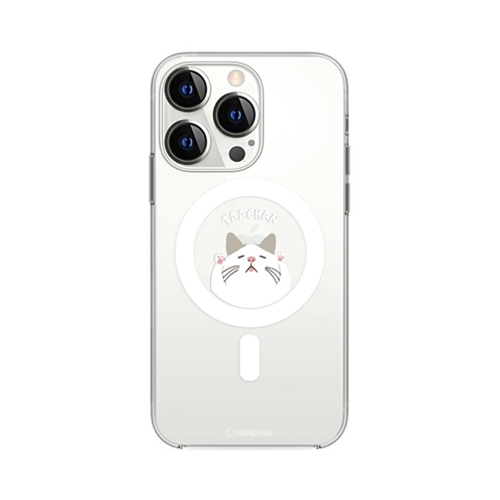 abbi FRIENDS ターチャンMagSafe対応クリアケース for iPhone 13 Pro 寝顔 ABF21751i13P