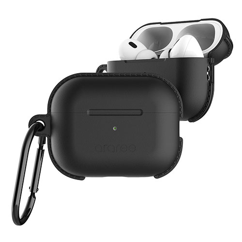araree(アラリー) ソフトケース POPS for AirPods Pro(第2/1世代) ブラック AR25039APP2