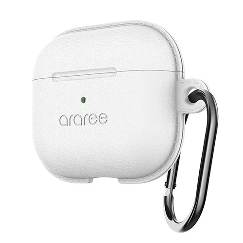 araree(アラリー) ソフトケース for AirPods (第3世代) POPS ホワイト AR22186AP3WH