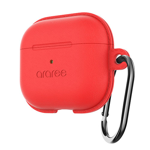 araree(アラリー) ソフトケース for AirPods (第3世代) POPS レッド AR22185AP3RD