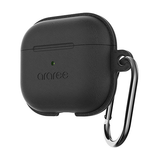 araree(アラリー) ソフトケース for AirPods (第3世代) POPS ブラック AR22182AP3BK