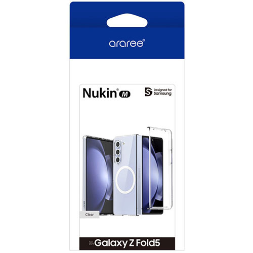 araree(アラリー) Nukin M for Galaxy Z Fold 5 クリア AR25261GZFD5