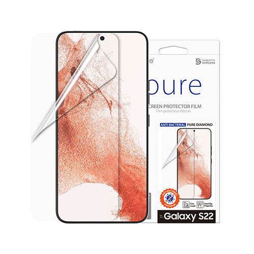 araree(アラリー) Galaxy S22 全画面抗菌保護フィルム PURE DIAMOND クリア AR22439S22