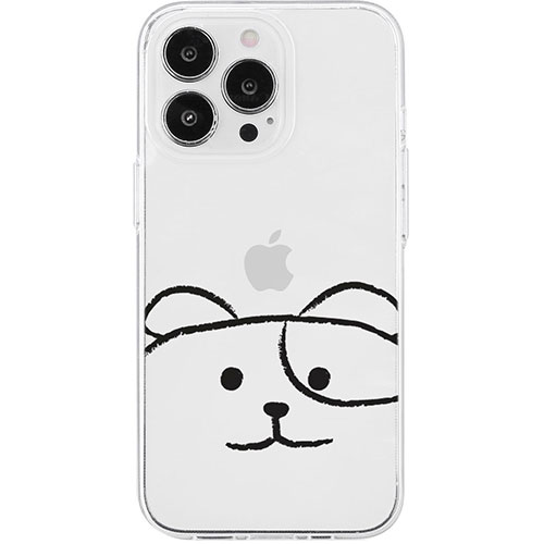 AKAN AKAN エイカン ソフトクリアケース for iPhone 15 Pro MYPETイヌ AK25637i15PR