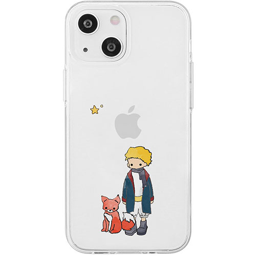 AKAN AKAN エイカン ソフトクリアケース for iPhone 15 リトルプリンスとキツネ AK25632i15