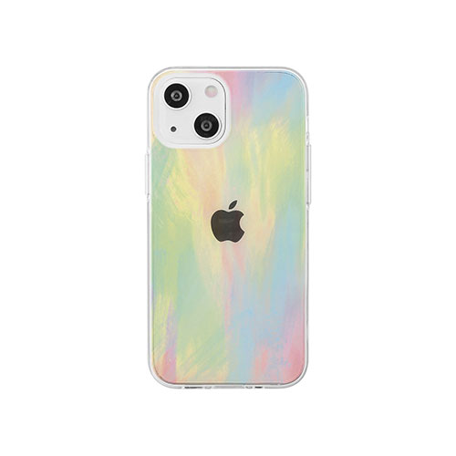 AKAN AKAN ソフトクリアケース for iPhone 14 パステルグリーン 背面カバー型 AK23507i14