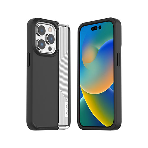 araree(アラリー) ハンドストラップケース BOAT for iPhone 14 Pro ホワイト 背面カバー型 AR24682i14PWH