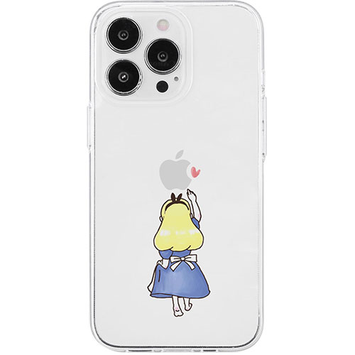 AKAN AKAN エイカン ソフトクリアケース for iPhone 15 Pro Max アリス AK25662i15PM